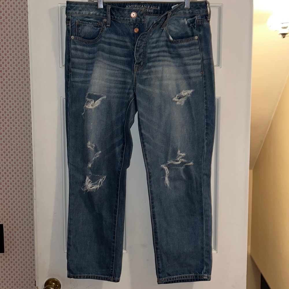 American Eagle Boy Crop Jeans